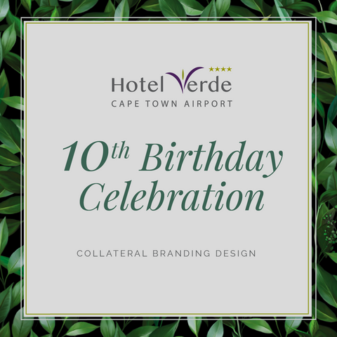 Hotel Birthday Event Branding